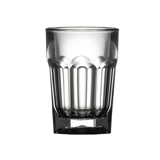 BBP Polycarbonate Shot Glasses 25ml CE Marked (Pack of 24) - CG948 Plastic Drinkware BBP   