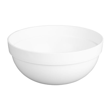 Nisbets Essentials Polypropylene White Mixing Bowl 3Ltr - CH399  Nisbets Essentials   