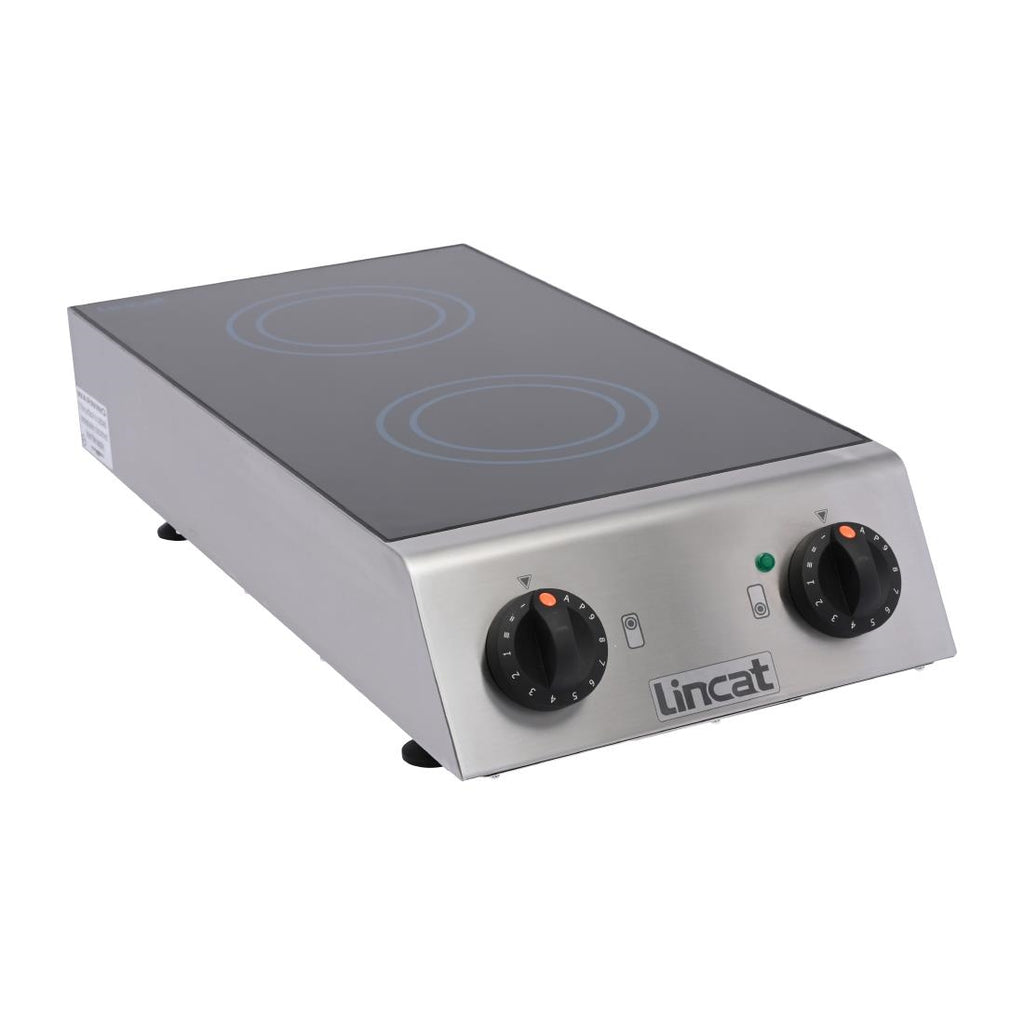 Lincat Phoenix Countertop Induction Hob 2 Zones 3.7 kW - CH568  Lincat   