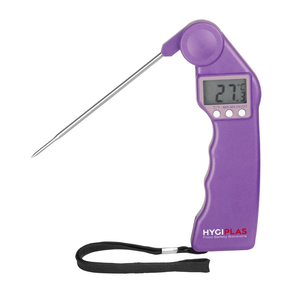 Hygiplas Easytemp Colour Coded Purple Thermometer - CH739  Hygiplas   