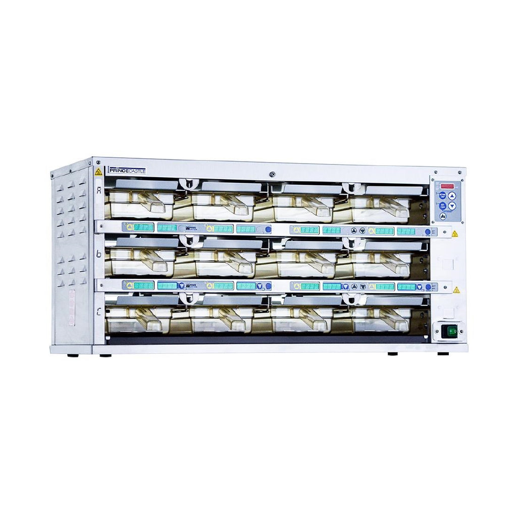 Prince Castle 3x4 Single-Sided Extended Holding Bin EHB34CE - CH884  Prince Castle   