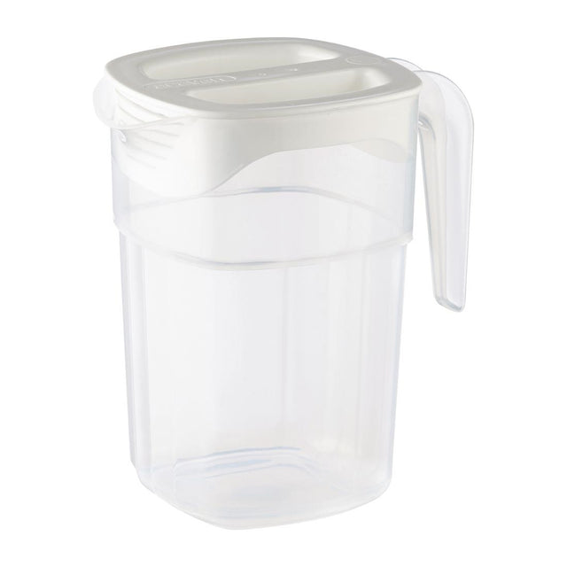 Araven Translucent Polypropylene Jug 1.4Ltr 47oz - CH924 Jugs, Pitchers, Decanters & Carafes Araven   