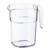 Araven Transparent Polycarbonate Pitcher 1.4Ltr 47oz - CH929 Jugs, Pitchers, Decanters & Carafes Araven   