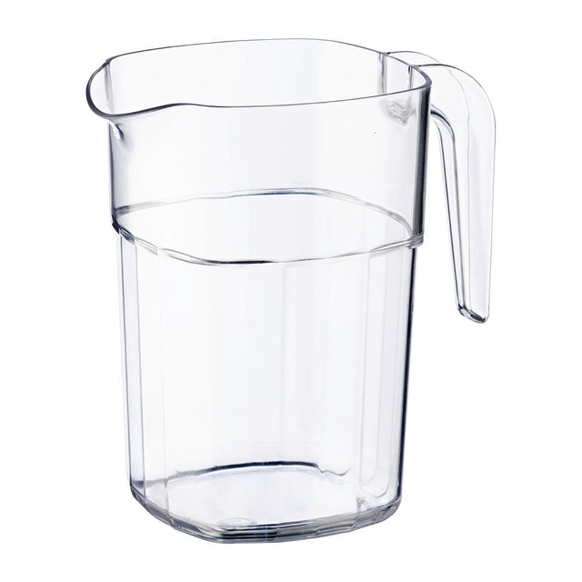 Araven Transparent Polycarbonate Pitcher 1.4Ltr 47oz - CH929 Jugs, Pitchers, Decanters & Carafes Araven   