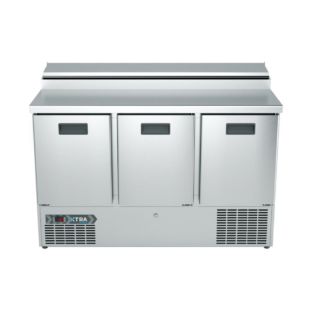 Foster Three Section XTRA Raised Top Prep Fridge St/St Ext/Int XRP-3H 33-272 - CH958  Foster Refrigerator   