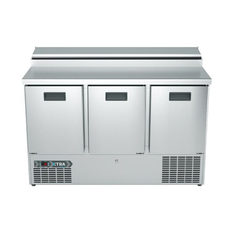 Foster Three Section XTRA Raised Top Prep Fridge St/St Ext/Int XRP-3H 33-272 - CH958  Foster Refrigerator   