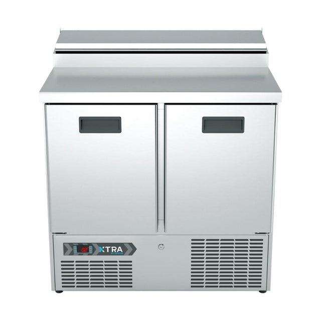 Foster Two Section XTRA Raised Top Prep Fridge St/St Ext/Int XRP-2H 33-273 - CH959  Foster Refrigerator   