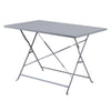 Bolero Perth Grey Pavement Style Folding Table 1100x700mm - CH969  Bolero   