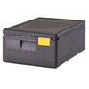 Cam GoBox Full-Size Top Loader 4" Deep Black - CJ115  Cambro   