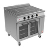 Falcon Dominator Plus Solid Top Induction Oven Range on Castors E3917I - CJ253  Falcon   