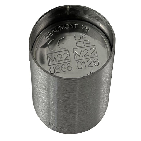 Beaumont Stainless Steel Thimble Measure CE Marked 35.5ml - CZ356  Beaumont   