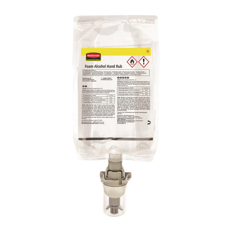 Rubbermaid AutoFoam Refill Alcohol Hand Sanitiser Foam 500ml - CK014  Rubbermaid   