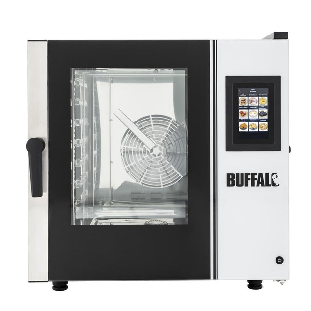 Buffalo Smart Touchscreen Combi Oven 7 x GN 1/1 with Installation Kit - SA774  Buffalo   