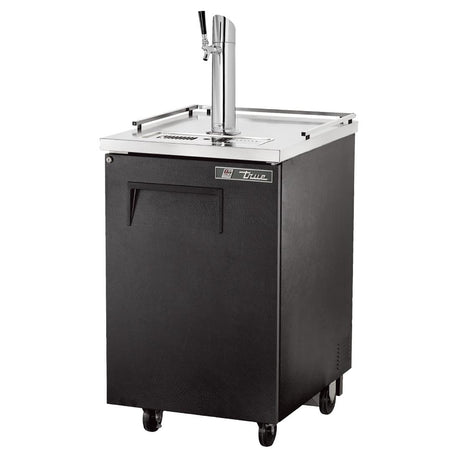 True Direct Draw Kegerator Black TDD-1 - CK298  True   