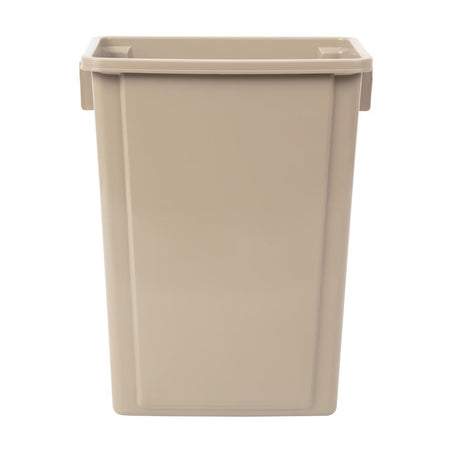 Nisbets Essentials Kitchen Bin Beige 56Ltr - CK960  Nisbets Essentials   