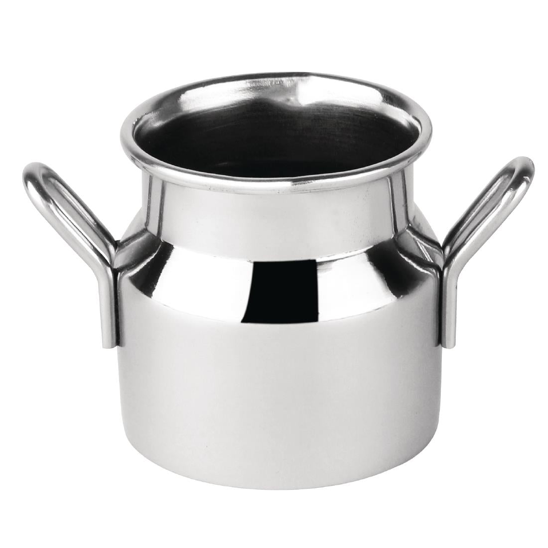 Olympia Stainless Steel Mini Milk Churn Small 60ml - CL203  Olympia   