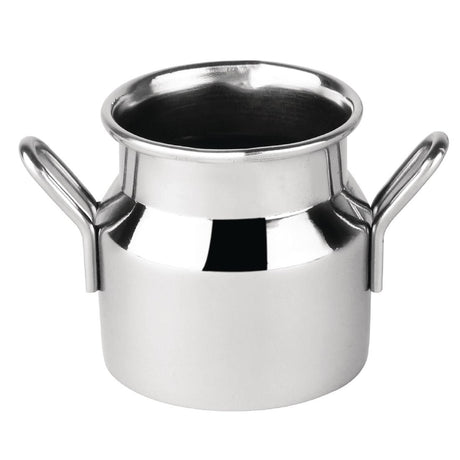 Olympia Stainless Steel Mini Milk Churn Small 60ml - CL203  Olympia   