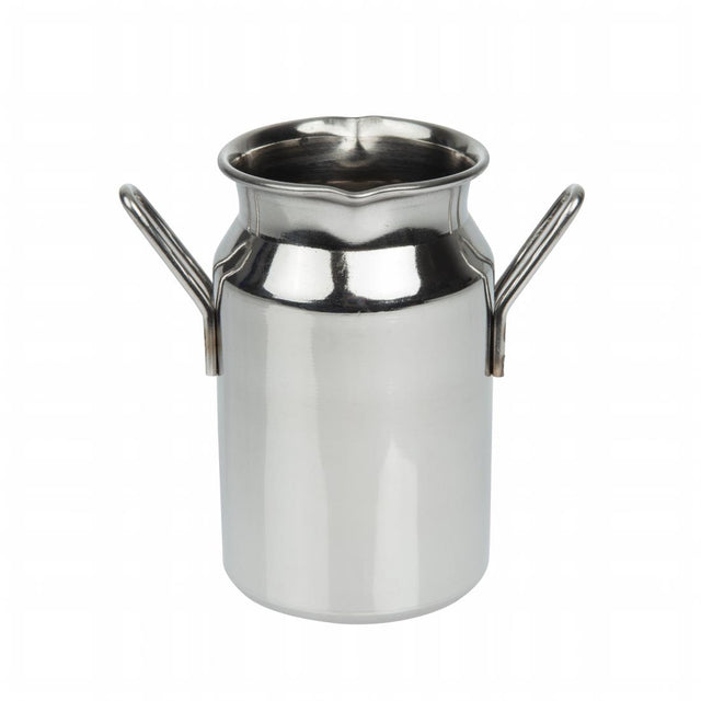 Olympia Stainless Steel Mini Milk Churn Medium 120ml - CL209  Olympia   