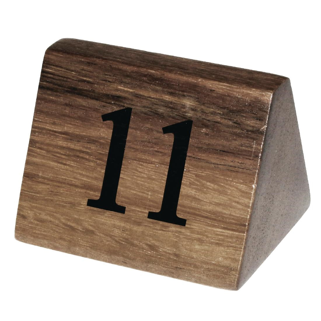 Olympia Acacia Table Number Signs Numbers 11-20 - CL393  Olympia   