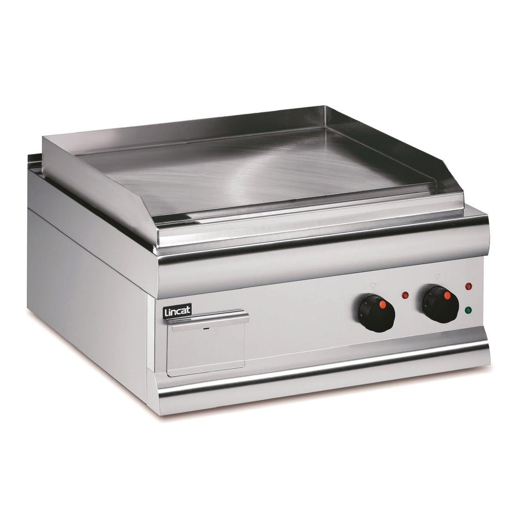 Lincat Silverlink 600 Machined Steel Electric Griddle Dual Zone 600mm Wide GS6/T/E - CL677  Lincat   