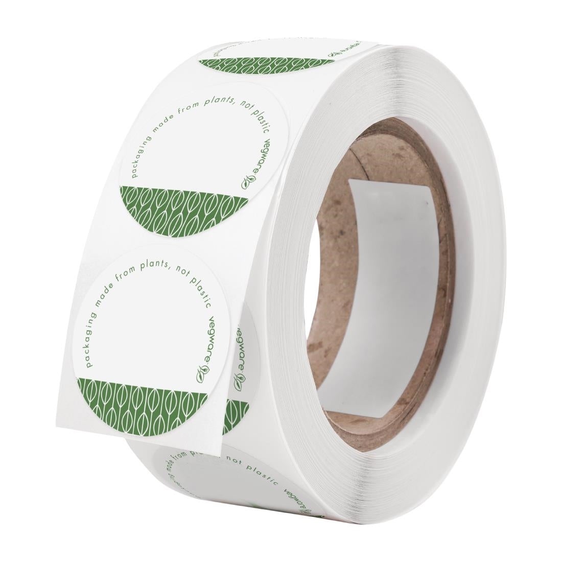 Vegware Compostable Write-On Stickers (Pack of 1000) - CL691  Vegware   
