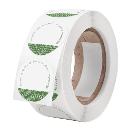 Vegware Compostable Write-On Stickers (Pack of 1000) - CL691  Vegware   
