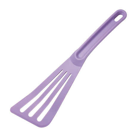 Mercer Culinary Slotted Spatula Allergen Purple - CL696  Mercer Culinary   