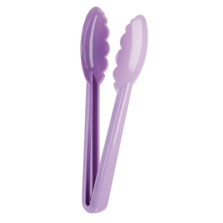 Mercer Culinary Hells Tools Utility Tongs Allergen Purple 240mm - CL697  Mercer Culinary   