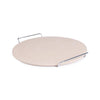 Round Pizza Stone with Metal Serving Rack 15in - CL714  Eddingtons   