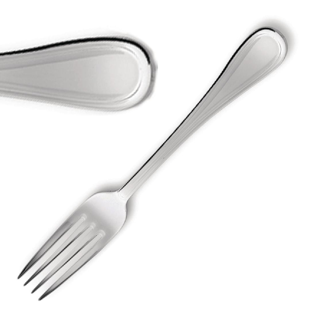 Elia Reed Dessert Fork (Pack of 12) - CL842 Elia Cutlery Elia   