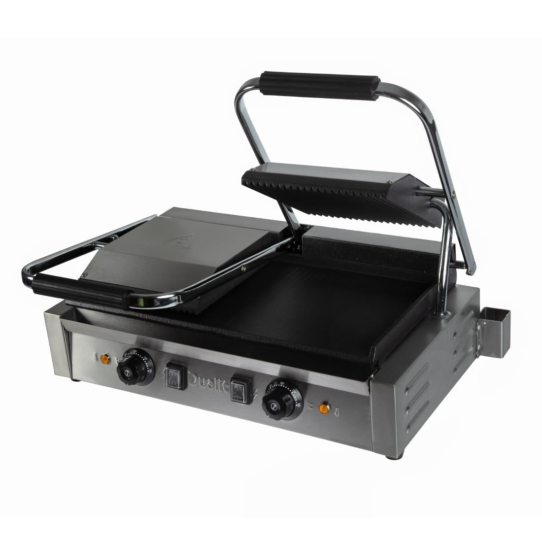 Dualit Double Panini Contact Grill 96002 - CM112 Contact Grills & Panini Makers Dualit