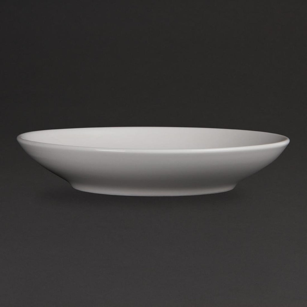 Olympia Whiteware Coupe Bowls 260mm (Pack of 6) - CM187 Bowls Olympia