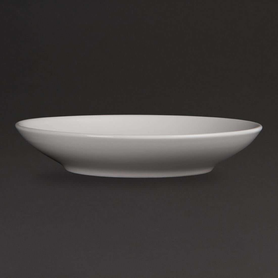 Olympia Whiteware Coupe Bowls 260mm (Pack of 6) - CM187 Bowls Olympia