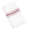 Bistro Table Napkins Burgundy Stripe (Pack of 10) - CM317  Tonrose   
