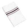 Bistro Table Napkins Black Stripe (Pack of 10) - CM318  Tonrose   