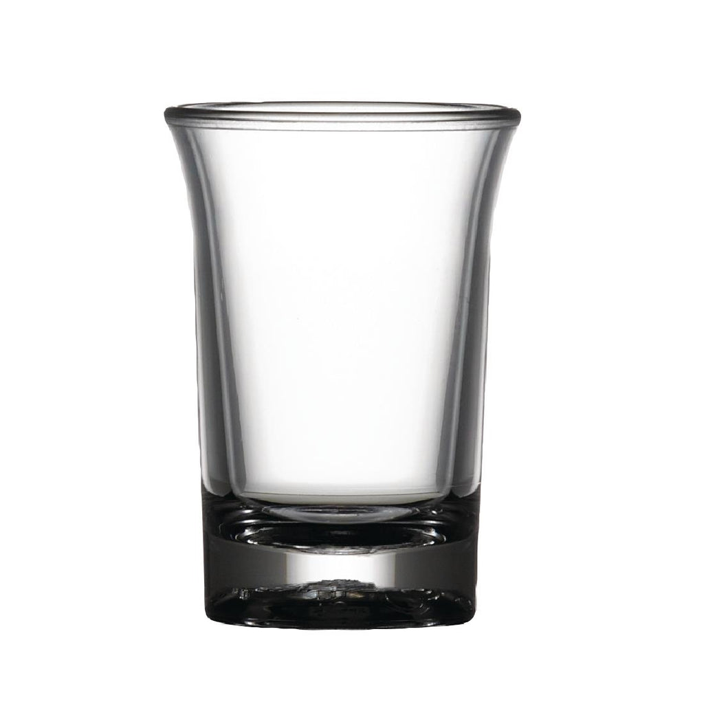 BBP Polycarbonate Elite CE Shot Glass 25ml (Pack of 24) - CM593 Plastic Drinkware BBP   