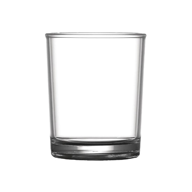 BBP Polycarbonate Elite Rocks Glass 8oz (Pack of 36) - CM595 Plastic Drinkware BBP   