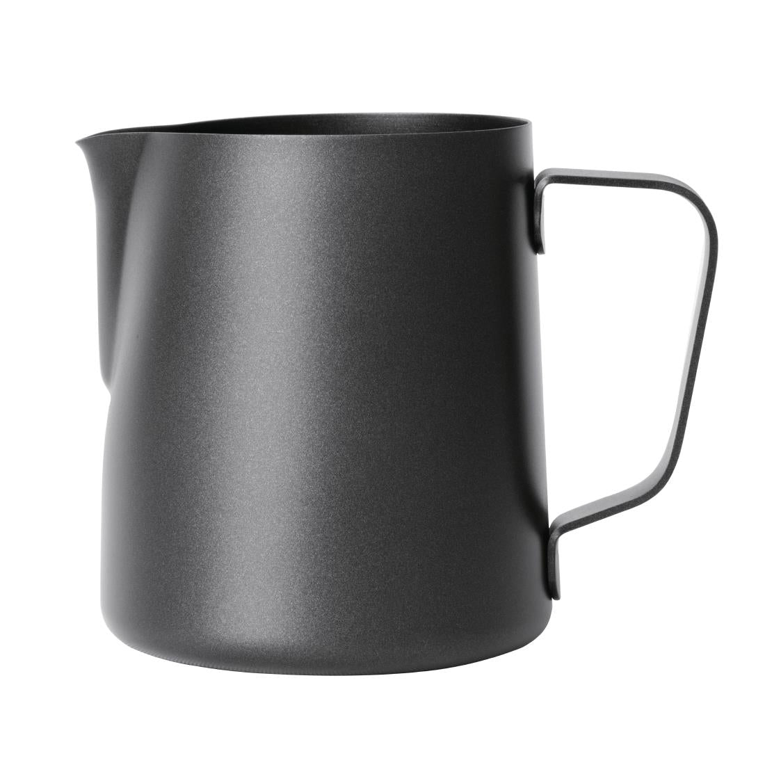 Olympia Black Non-Stick Milk Frothing Jug 340ml - CM606  Olympia   