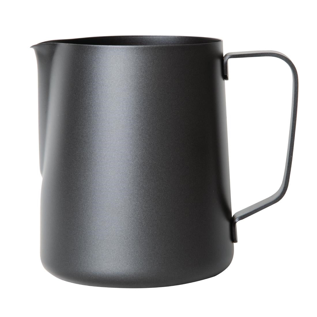Olympia Black Non-Stick Milk Frothing Jug 900ml - CM608  Olympia   