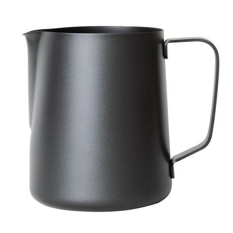 Olympia Black Non-Stick Milk Frothing Jug 900ml - CM608  Olympia   