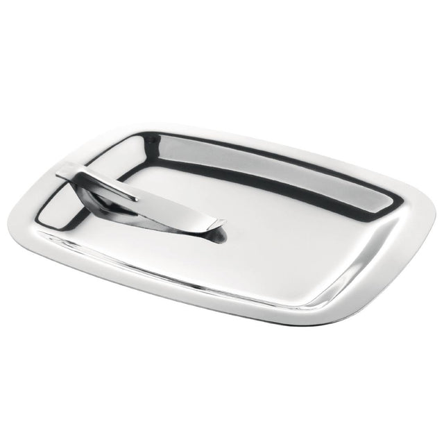 Olympia Square Stainless Steel Tip Tray With Bill Clip - CM759  Olympia   