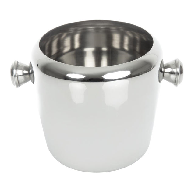 Olympia Mini Ice Bucket Stainless Steel 1Ltr - CM863  Olympia   