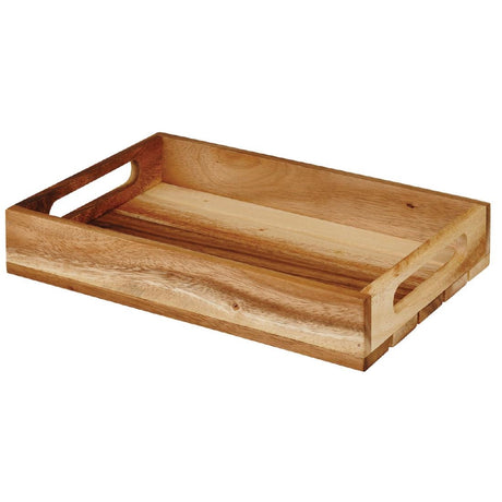Churchill Alchemy Buffetscape Medium Wooden Crate 300 x 200 x 48mm - CN474  Churchill   