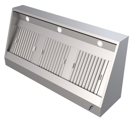 Combisteel Stainless Steel Wall-Mounted Extraction Hood 1000mm Wide - 7333.0600