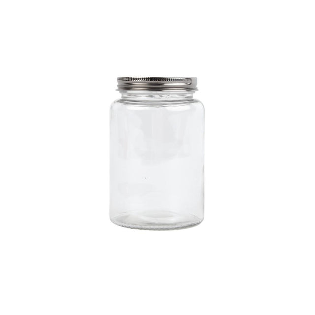Vogue Glass Screw Top Preserving Jar 550ml (Pack of 6) - CP083  Vogue   
