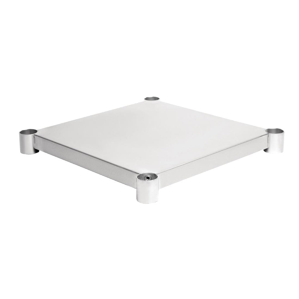 Vogue Steel Table Shelf 600x600mm - CP830 Stainless Steel Wall Tables Vogue