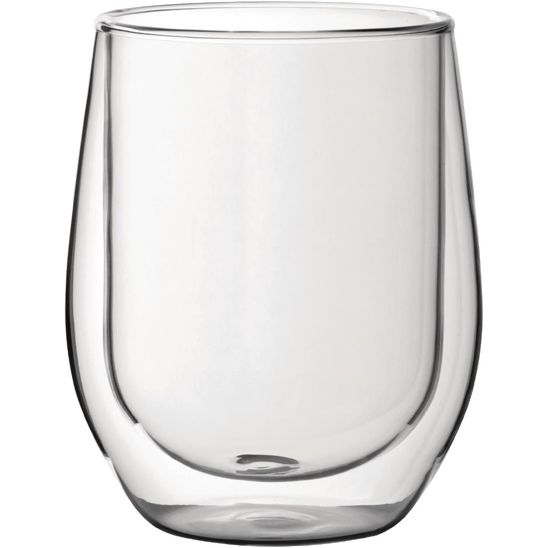 Utopia Double Walled Whiskey Glass 330ml (Pack of 6) - CP882  Utopia   
