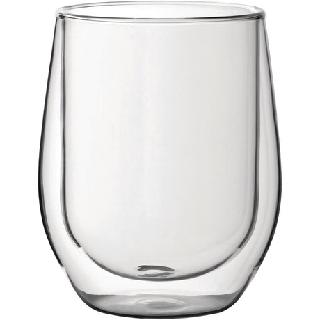 Utopia Double Walled Whiskey Glass 330ml (Pack of 6) - CP882  Utopia   