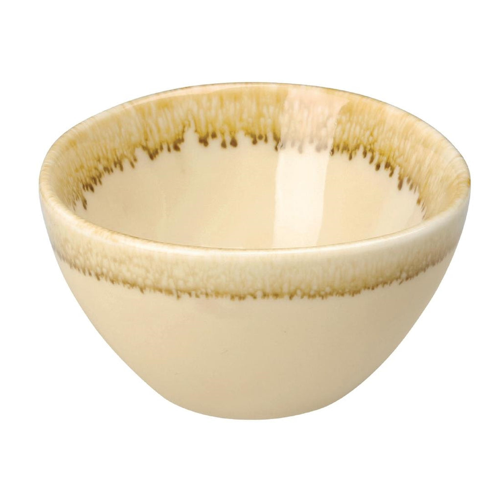 Olympia Kiln Dipping Pot Sandstone 70mm (Pack of 12) - CP956  Olympia   