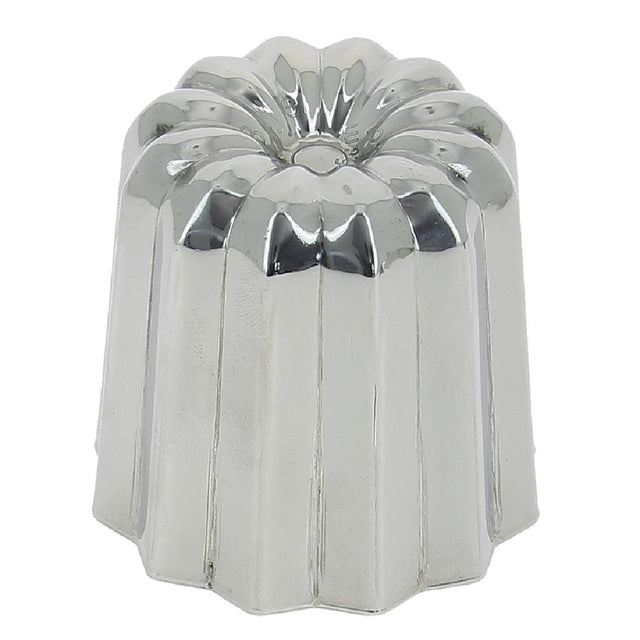 DeBuyer Stainless Steel Canele Fluted Mould 55mm - CR661  De Buyer   